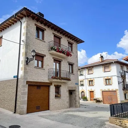 Casa Zunbeltz De 3 Habitaciones En Plena Montana Lezáun Exterior foto
